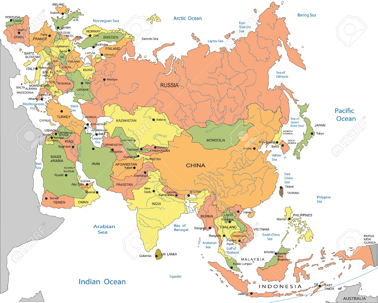 6128941-Political-map-of-Eurasia-Stock-Vector-asia.jpg